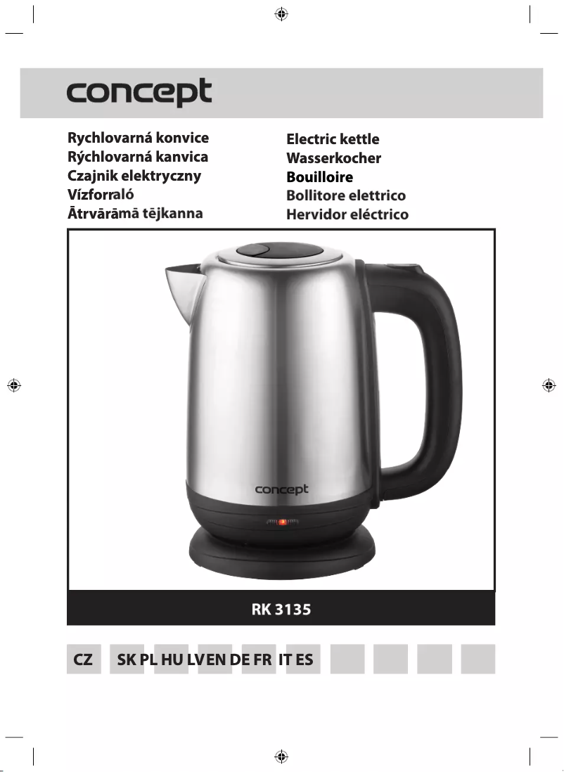 Page n°1 - Manuel utilisateur Concept RK3135