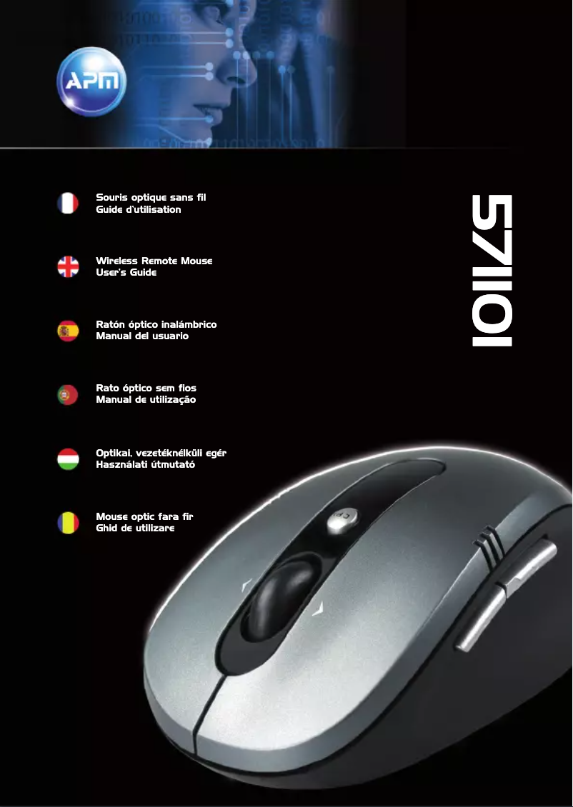 Image de la première page du manuel de l'appareil Wireless Optical Mouse
