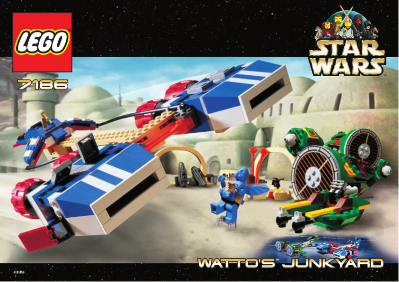 Page 1 of the manual User Manual Lego Star Wars 7186