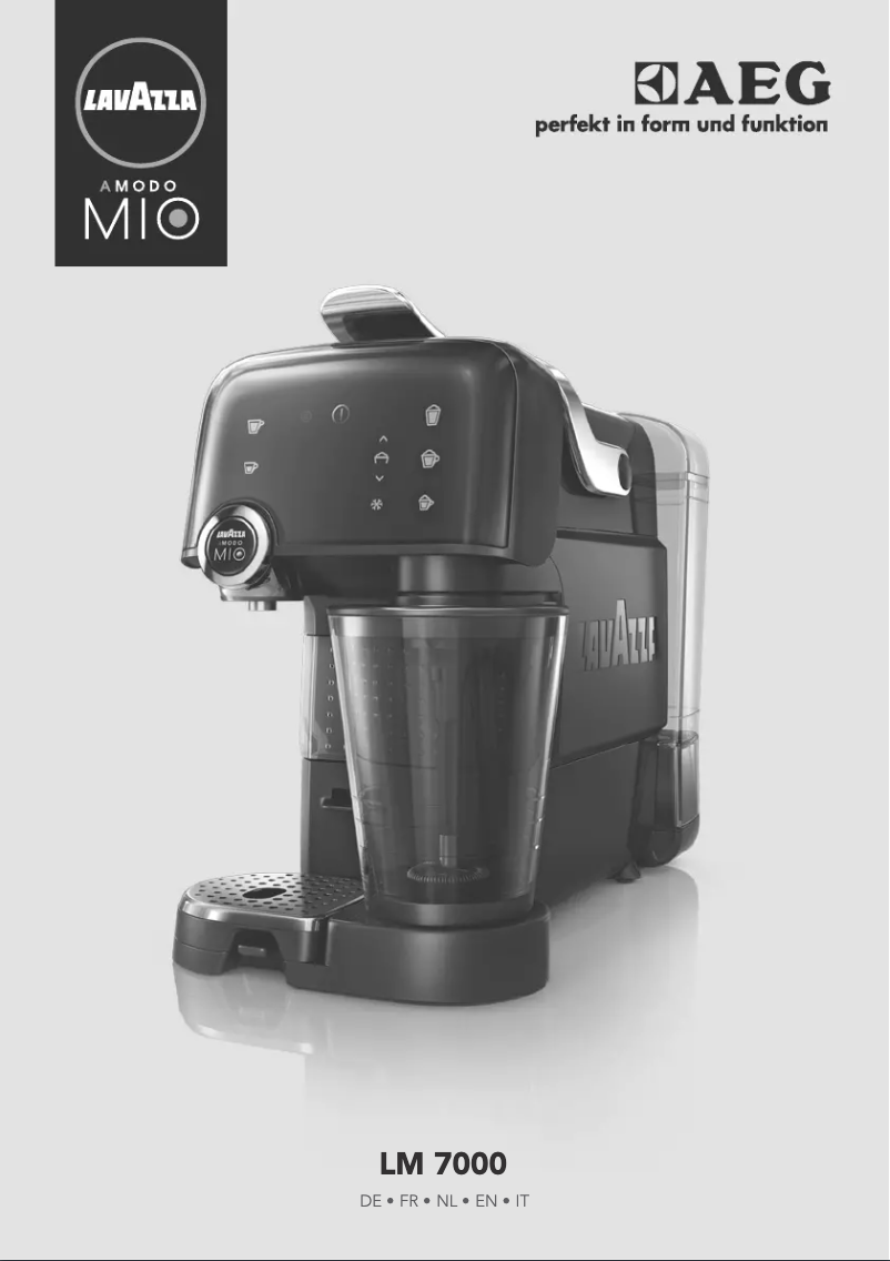 Page 1 de la notice Manuel utilisateur Lavazza A Modo Mio Fantasia