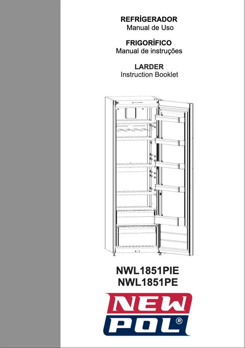 Image de la première page du manuel de l'appareil NWL1851PIE