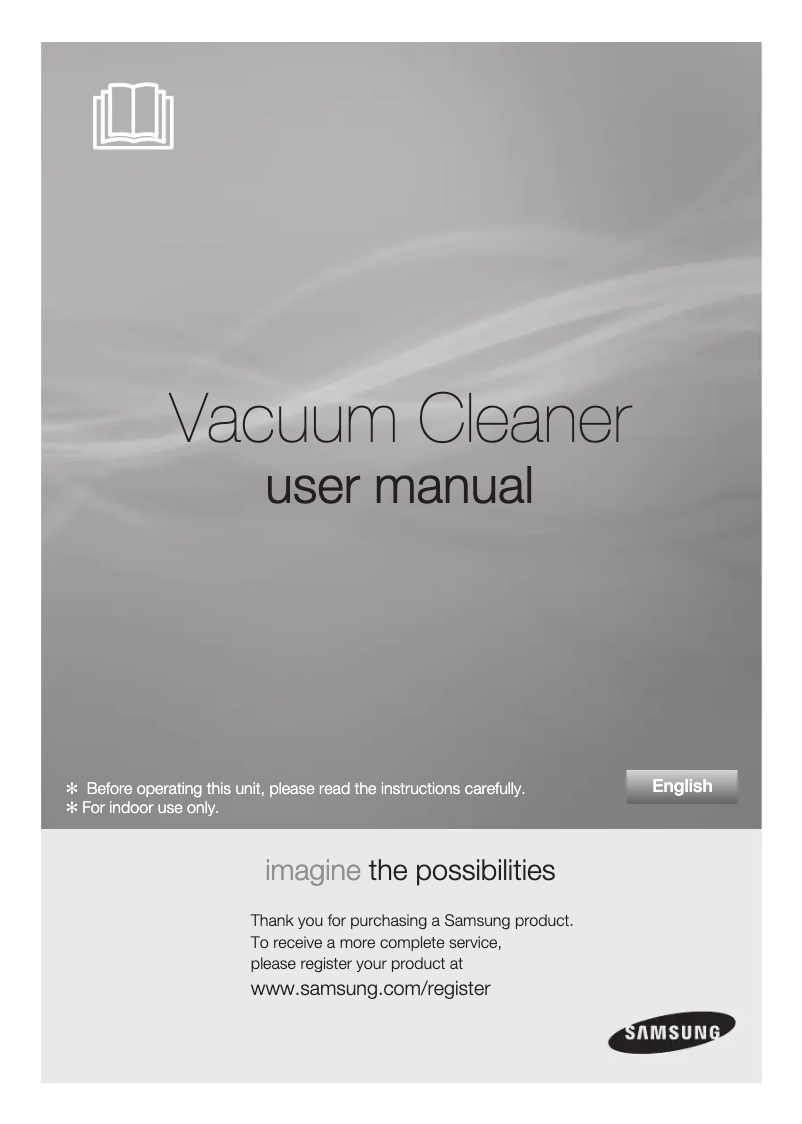 Página 1 del manual Manual de usuario Samsung SC61G1