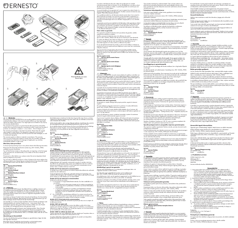 Page n°1 - Manuel utilisateur Ernesto IAN 340635