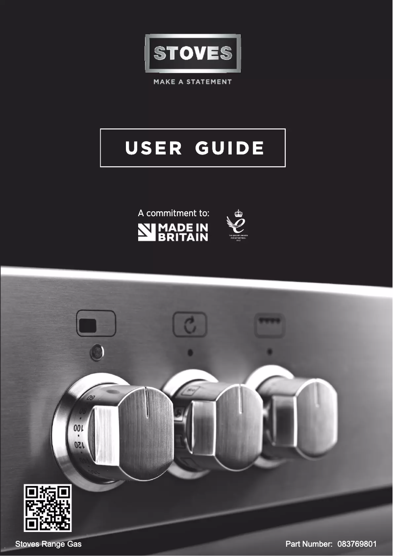 Page n°1 - Manuel utilisateur Stoves Richmond Deluxe S1000G