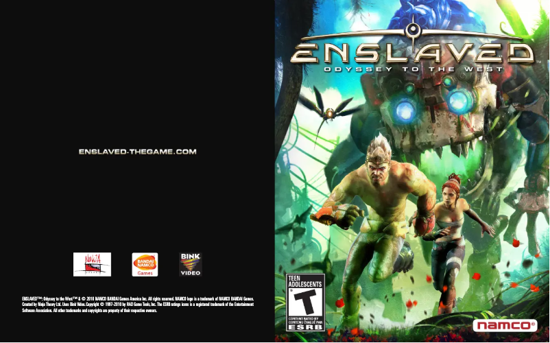 Page n°1 - Manuel utilisateur Sony Enslaved (PS3)