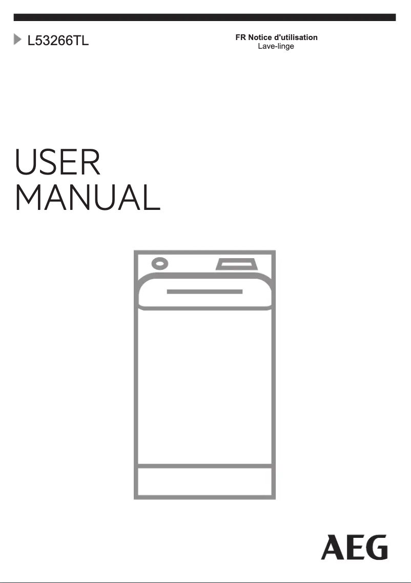 Página 1 del manual Manual de usuario AEG L53266TL