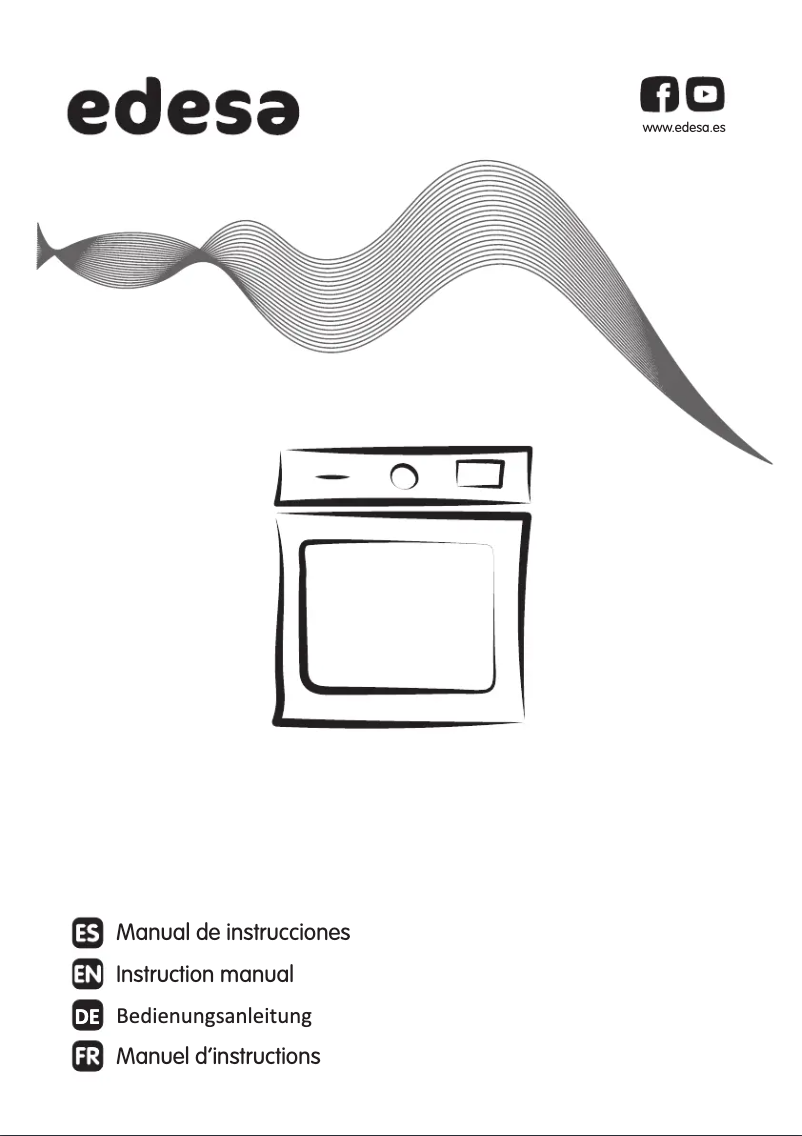 Page n°1 - Manuel utilisateur Edesa EOE-7050 WH