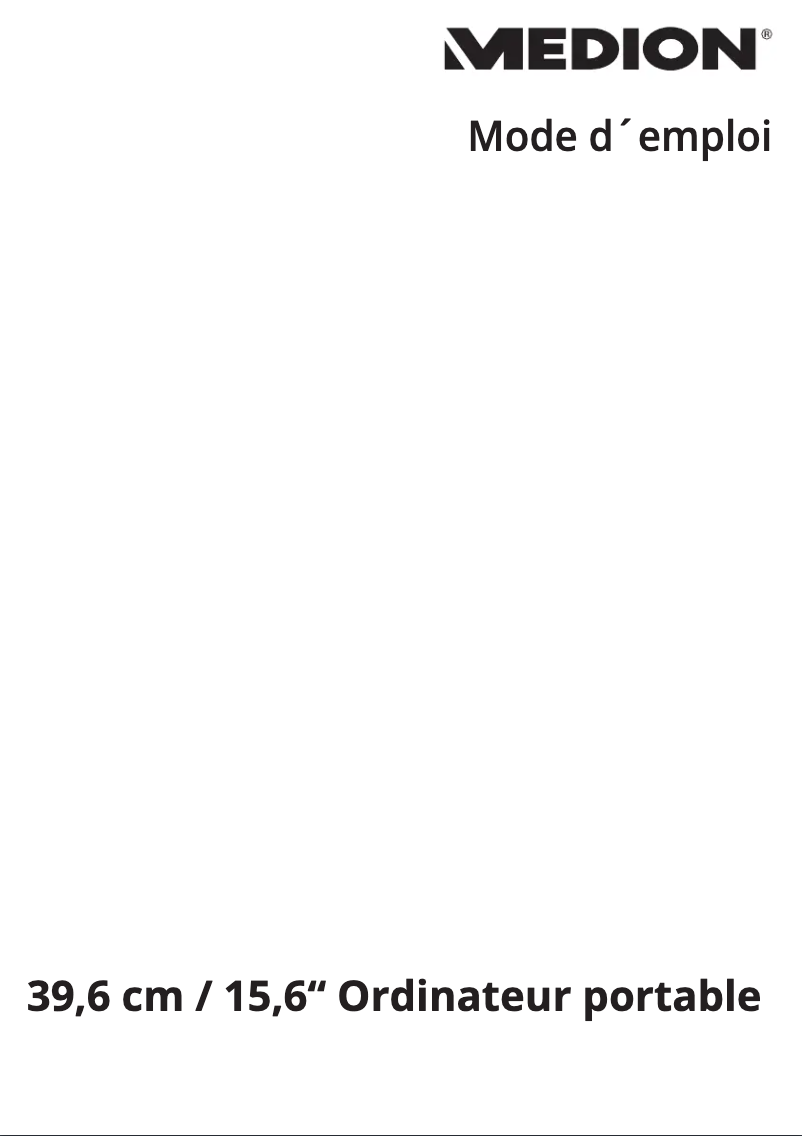 Página 1 del manual Manual de usuario Medion Akoya S6219 MD 60027