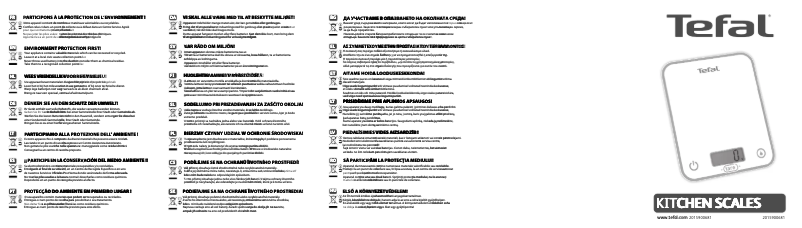 Página 1 del manual Manual de usuario Tefal Optiss Cake Pops BC5121