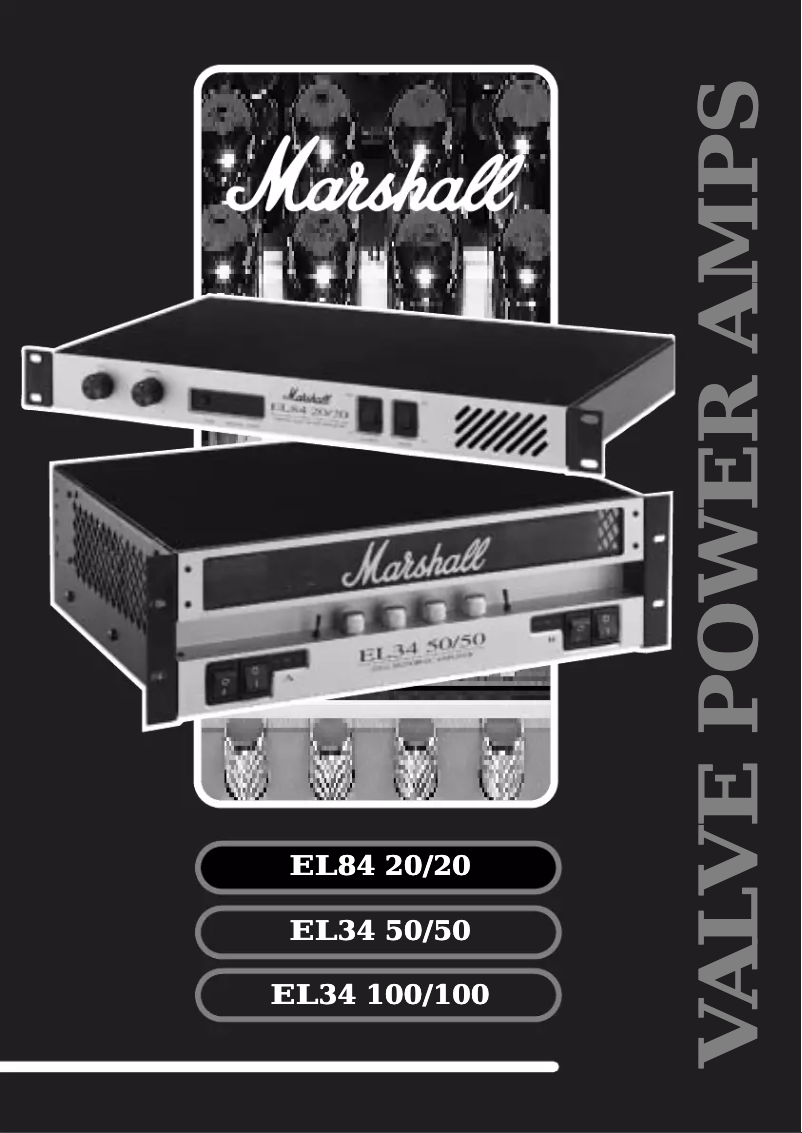 Página 1 del manual Manual de usuario Marshall EL84 20/20