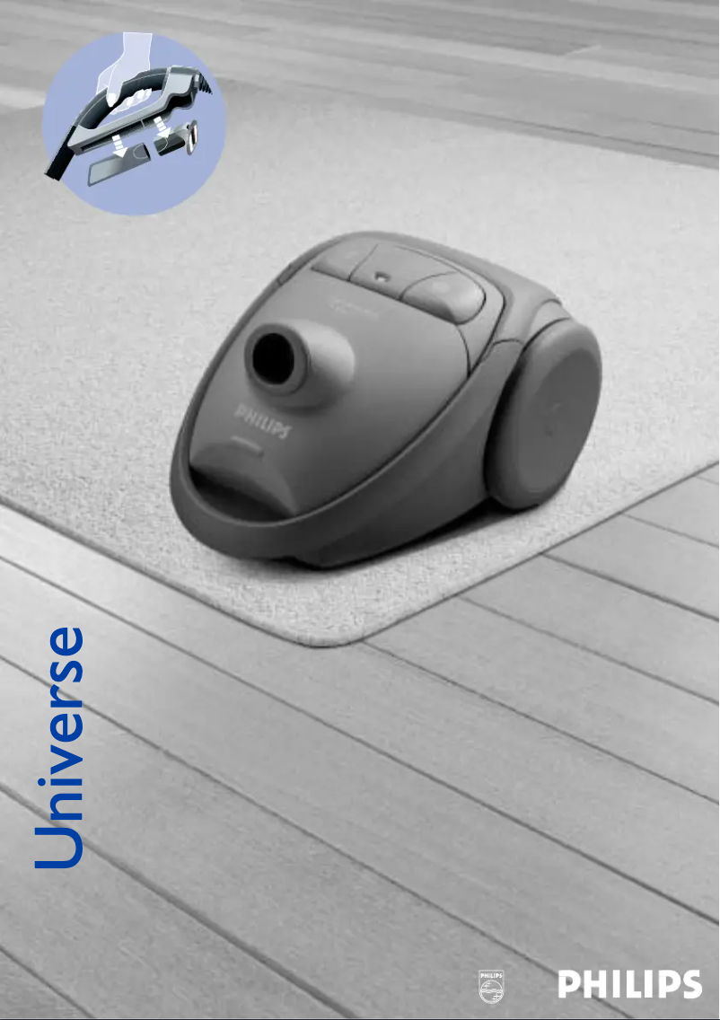 Página 1 del manual Manual de usuario Philips Universe FC9002