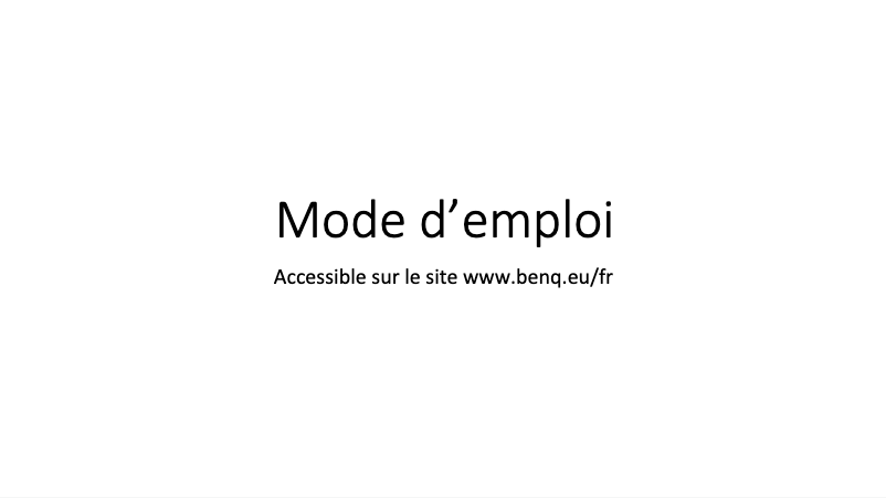 Image de la première page du manuel de l'appareil GP520