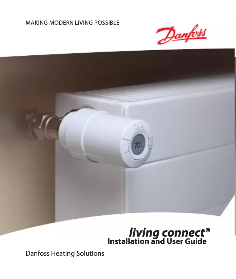 Page n°1 - Manuel utilisateur Danfoss living connect