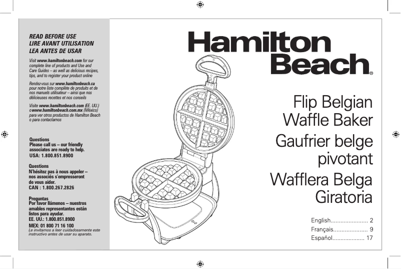 Image de la première page du manuel de l'appareil 26010R