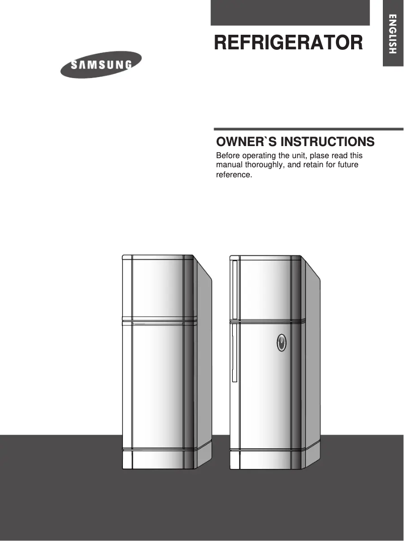 Page 1 de la notice Manuel utilisateur Samsung RT24MHSW