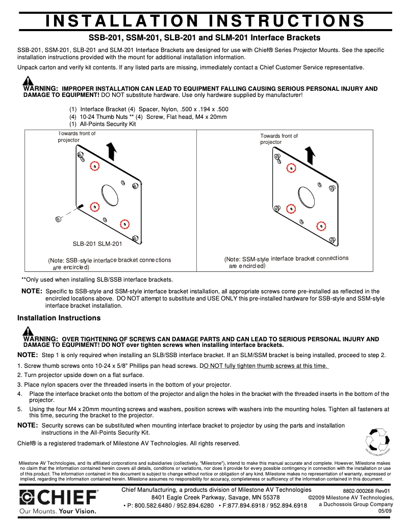Image de la première page du manuel de l'appareil SLM201