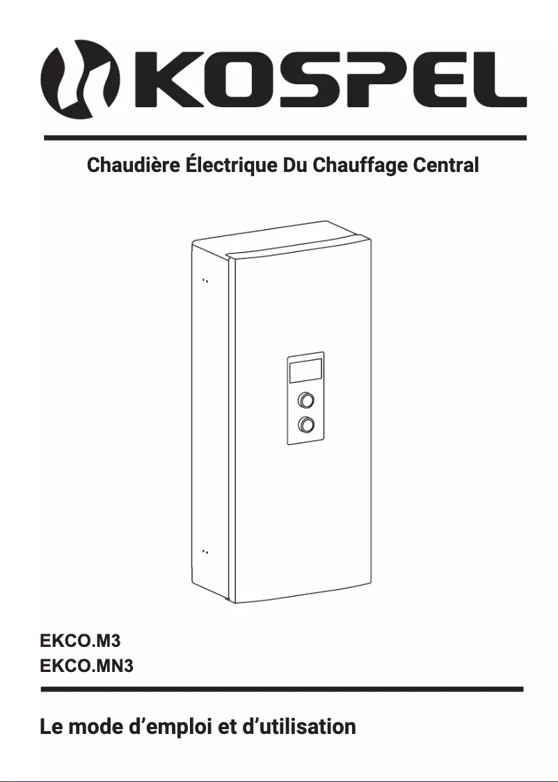 Imagen de la primera página del manual del dispositivo EKCO.MN3-12