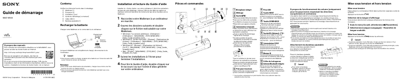Página 1 del manual Manual de usuario Sony Walkman NWZ-M504