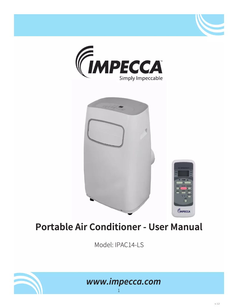 Imagen de la primera página del manual del dispositivo IPAC14-LS