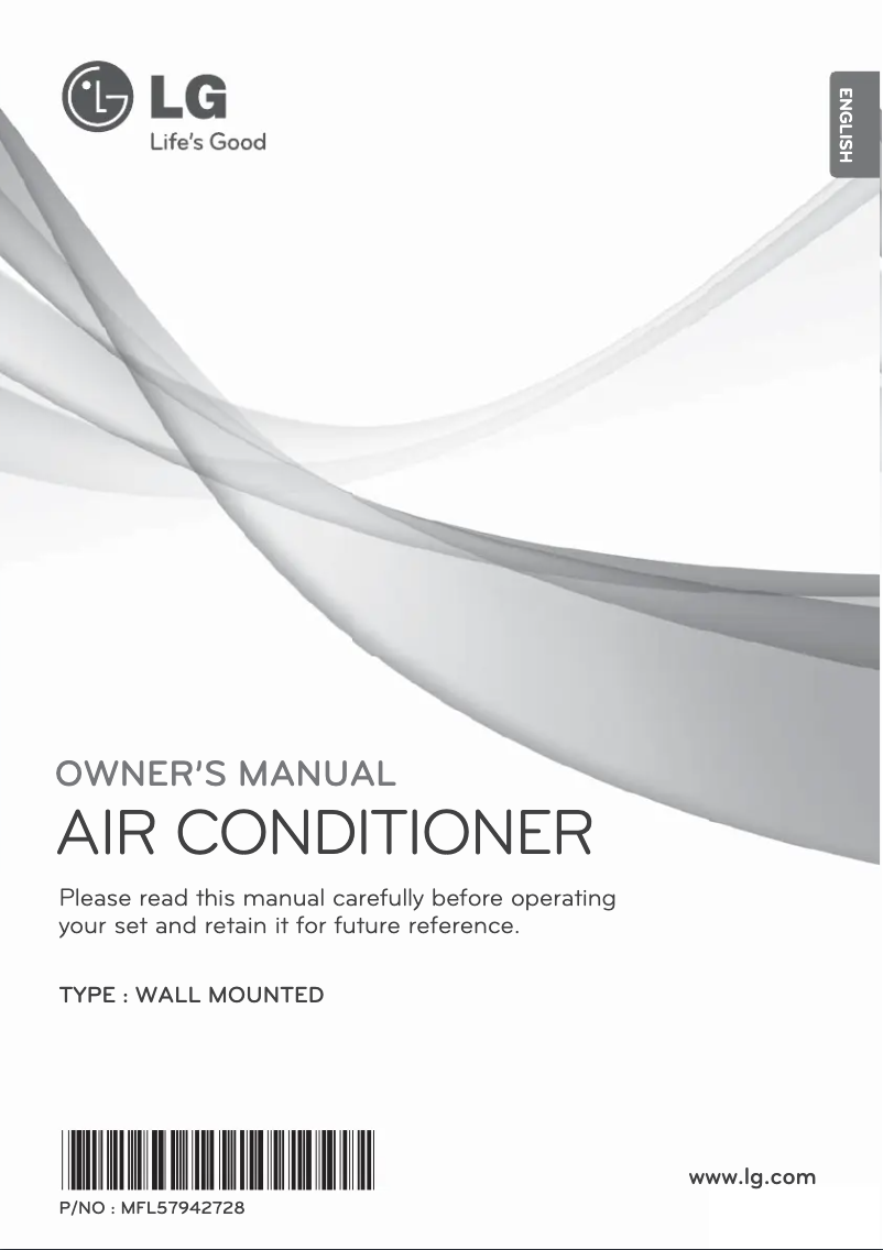 Página 1 del manual Manual de usuario LG ASNW126BSA0