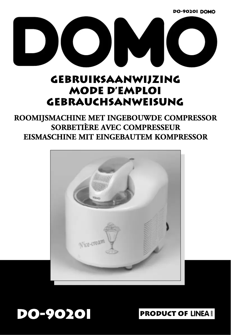 Image de la première page du manuel de l'appareil DO-9020I