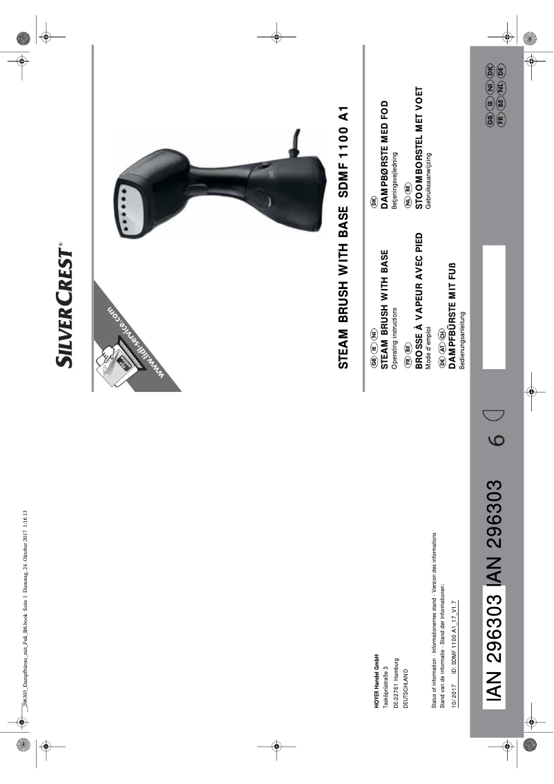 Página 1 del manual Manual de usuario SilverCrest SDMF 1100 A1
