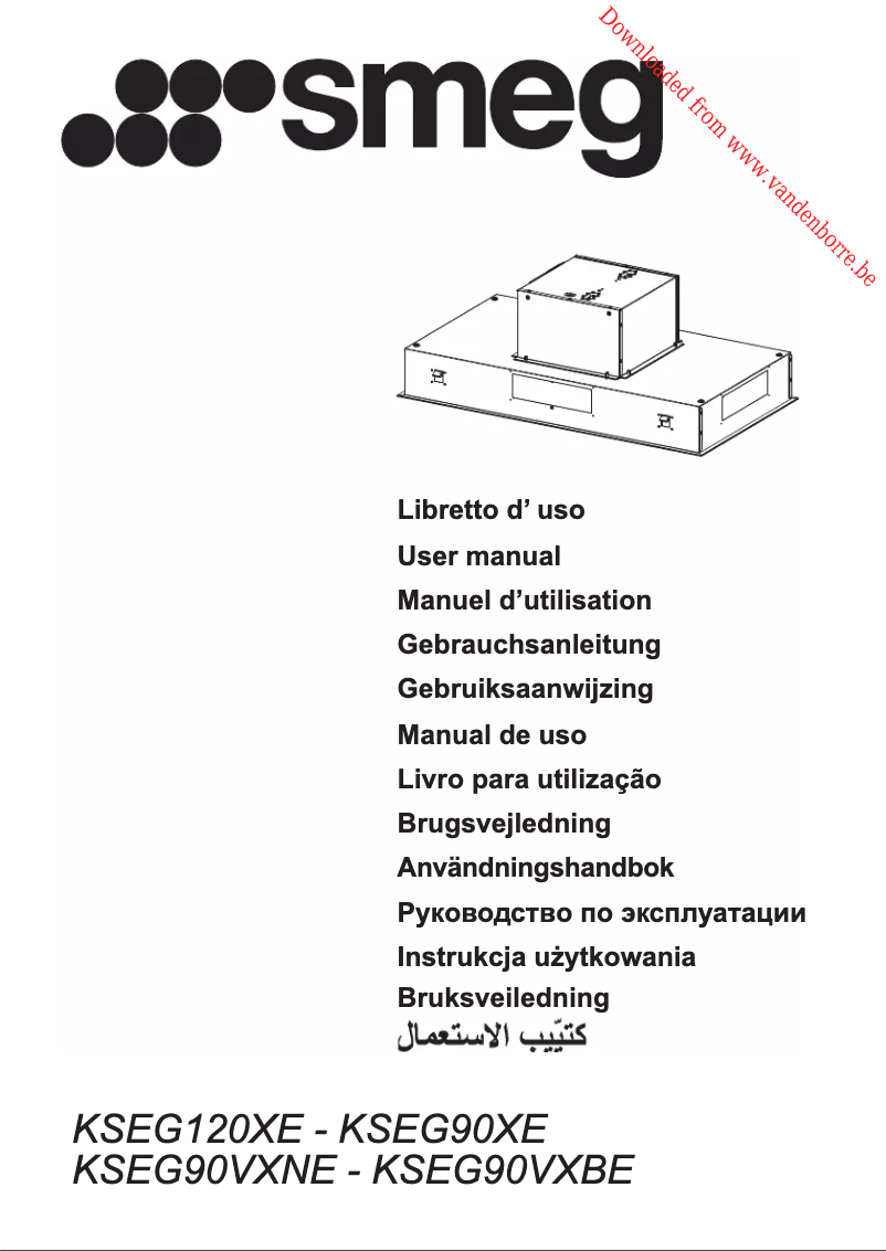 Page 1 de la notice Manuel utilisateur Smeg KSEG120XE-2