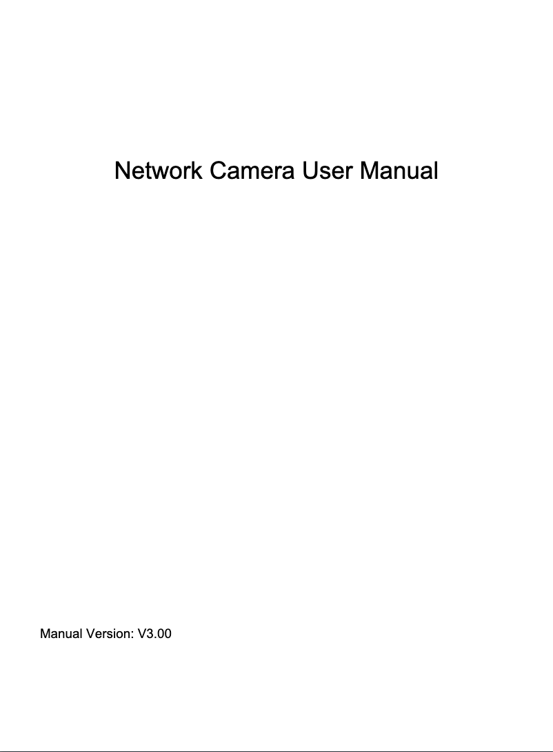 Page n°1 - Manuel utilisateur UniView IPC3638SE-ADZK-I0