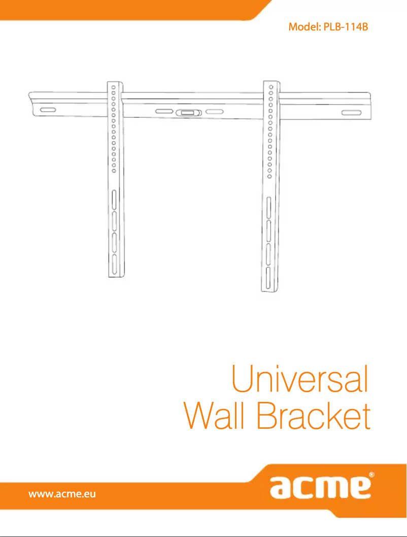 Page 1 de la notice Manuel utilisateur Acme United PLB114B