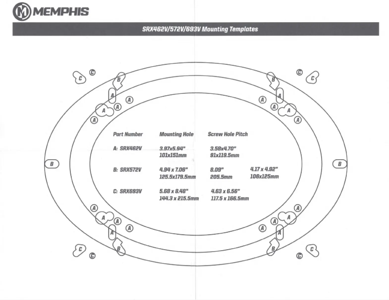 Página 1 del manual Manual de usuario Memphis Audio SRX462V