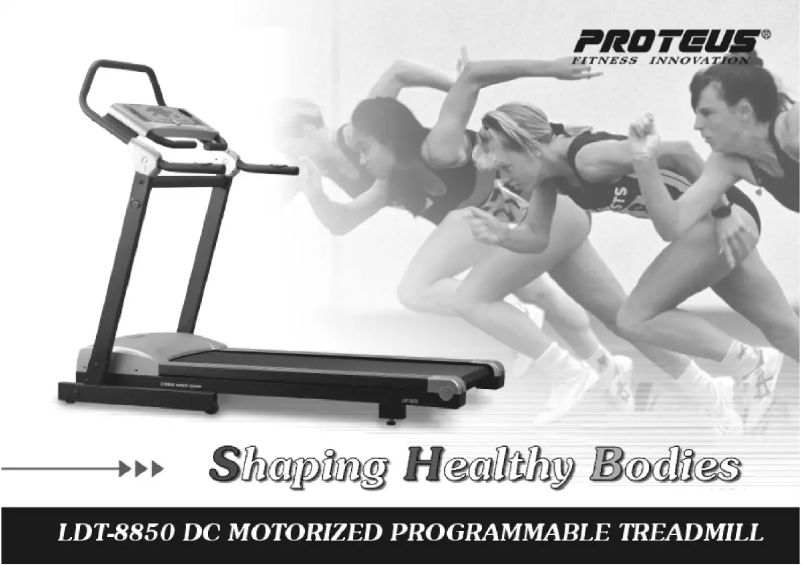 Page n°1 - Manuel utilisateur Proteus LDT-8850