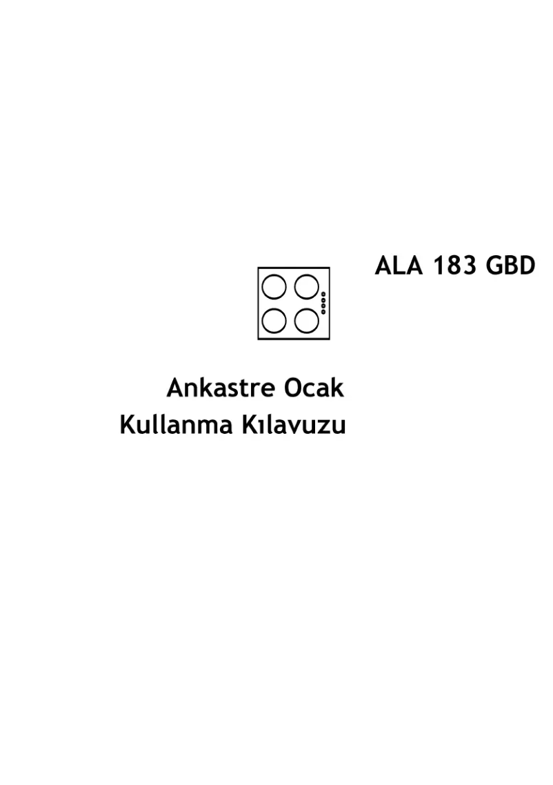 Page n°1 - Manuel utilisateur Altus ALA 183 GBD