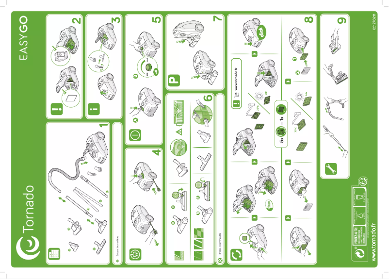 Image de la première page du manuel de l'appareil TOEG41OR