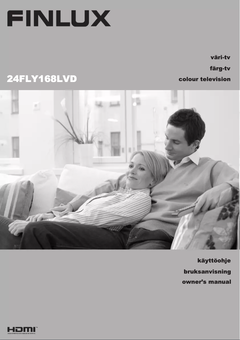 Page n°1 - Manuel utilisateur Finlux 24FLY168LVD