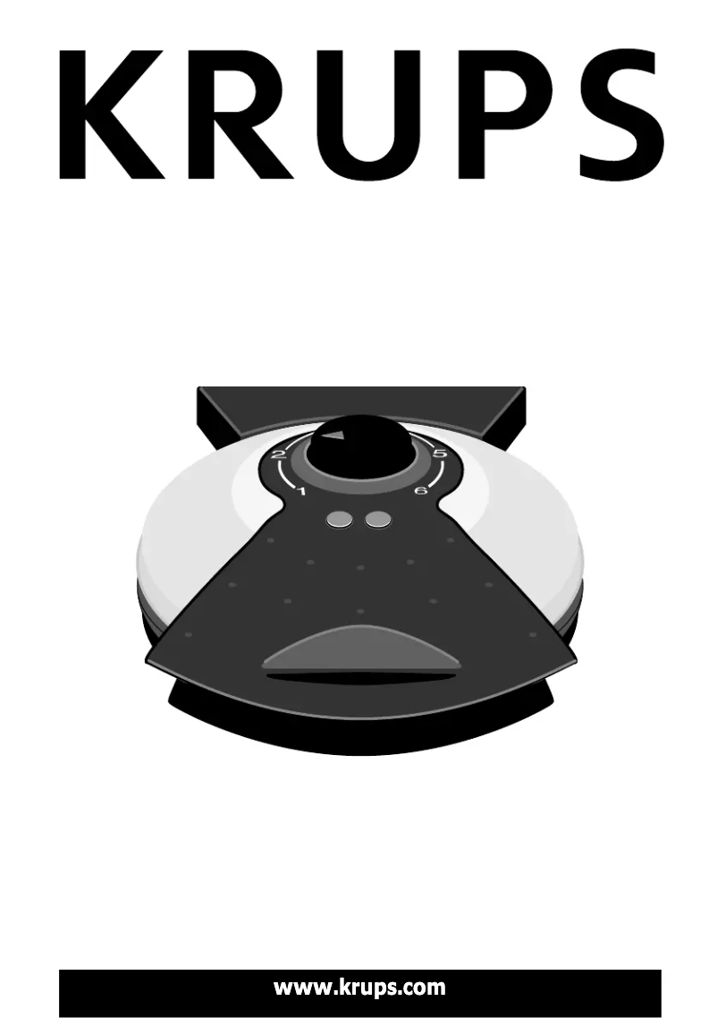 Page 1 de la notice Manuel utilisateur Krups FDD541