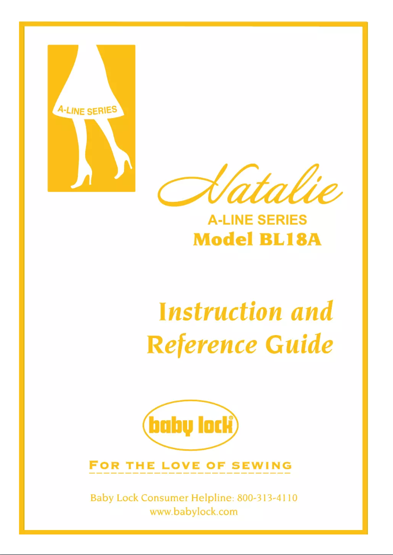 Image de la première page du manuel de l'appareil Natalie BL18A