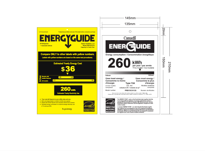 Image de la première page du manuel de l'appareil Presrv PRW15C01CG