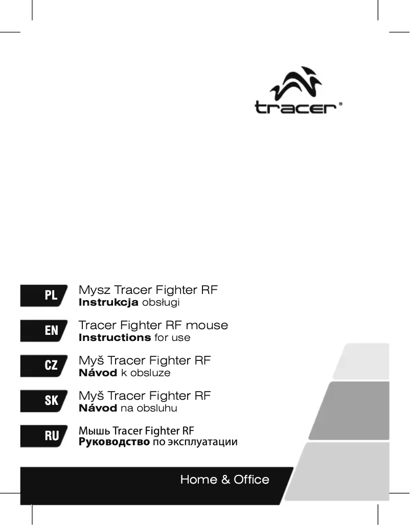 Page 1 de la notice Manuel utilisateur Tracer Fighter RF