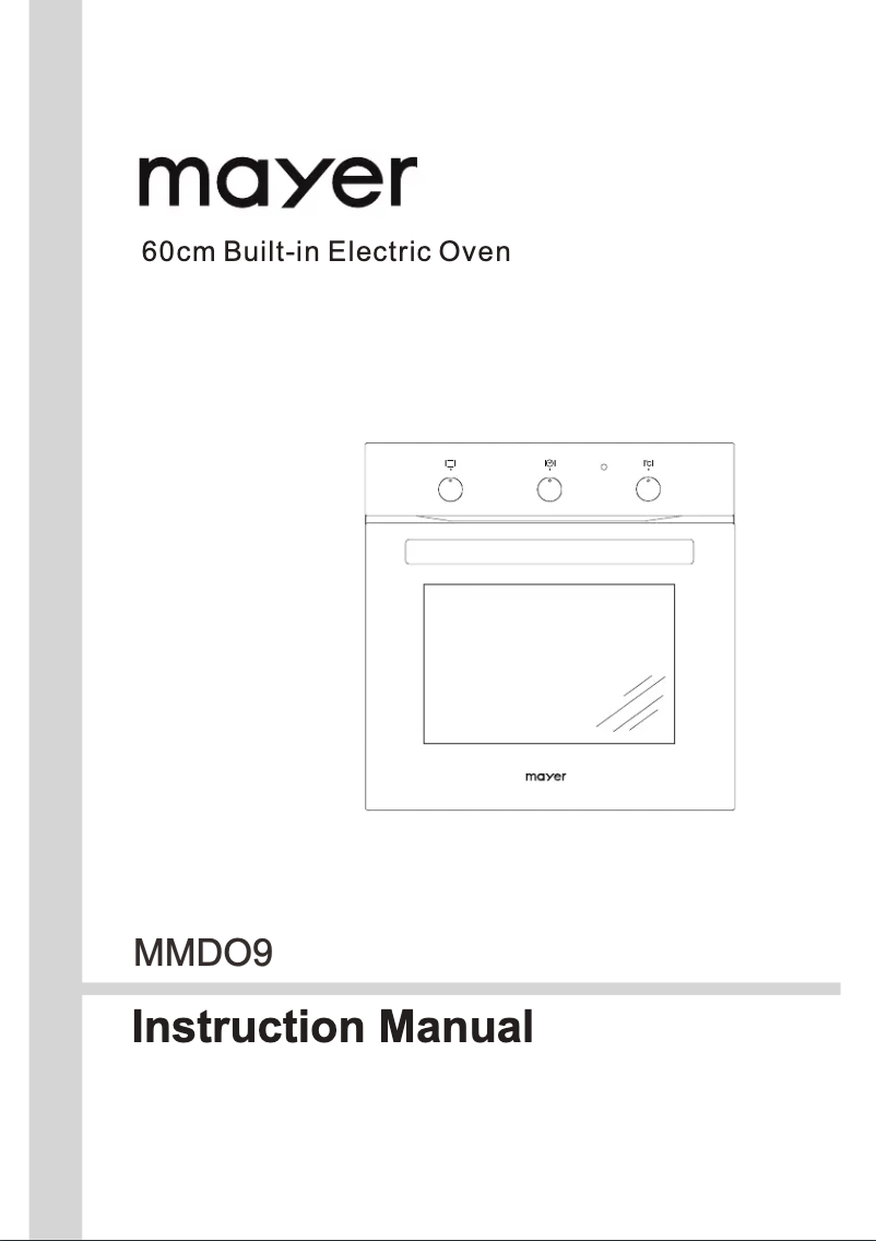 Image de la première page du manuel de l'appareil MMDO9