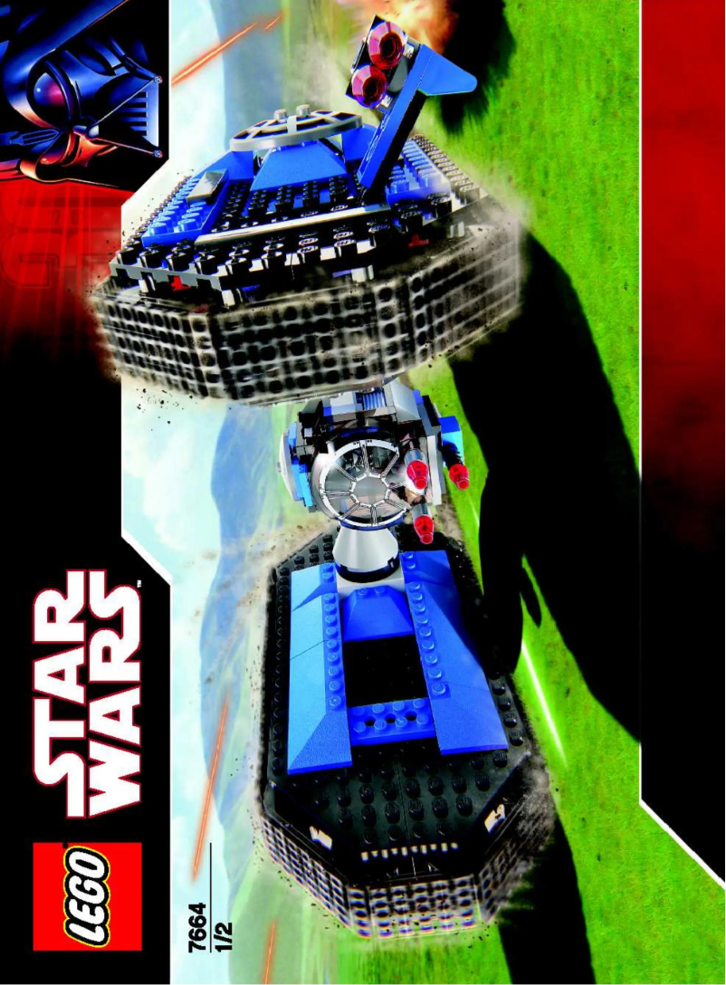 Page 1 de la notice Manuel utilisateur Lego TIE Crawler (TM)