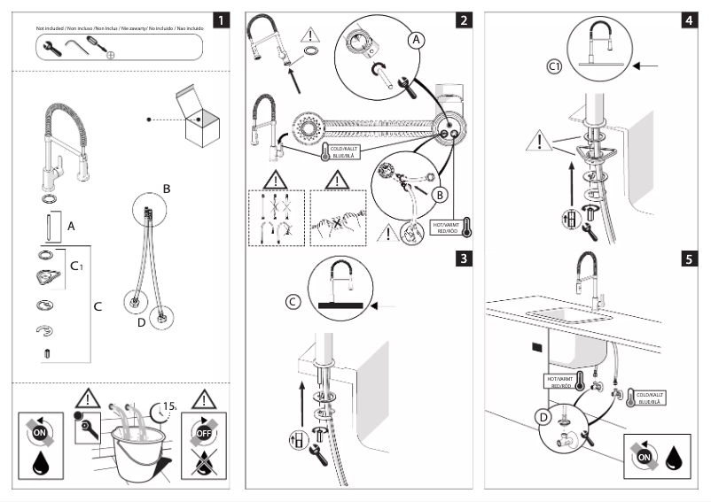 Page n°1 - Manuel utilisateur Camargue Flow 410