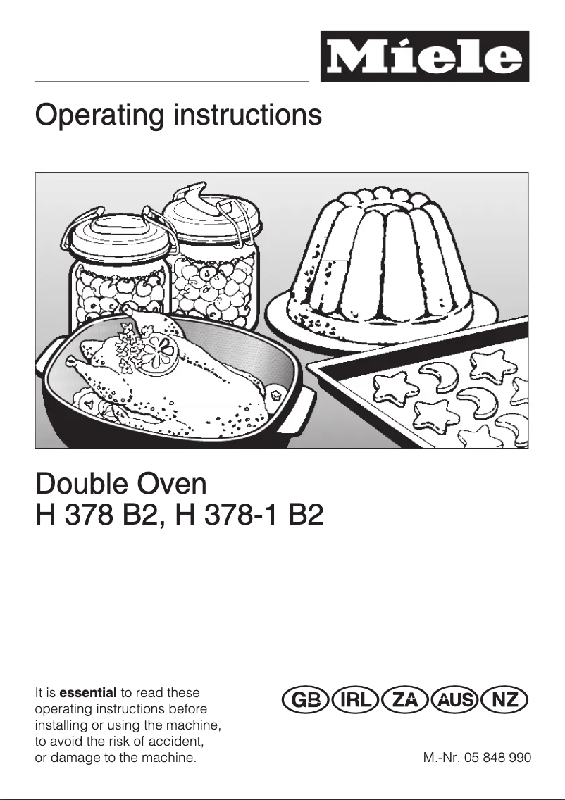 Página 1 del manual Manual de usuario Miele H 378