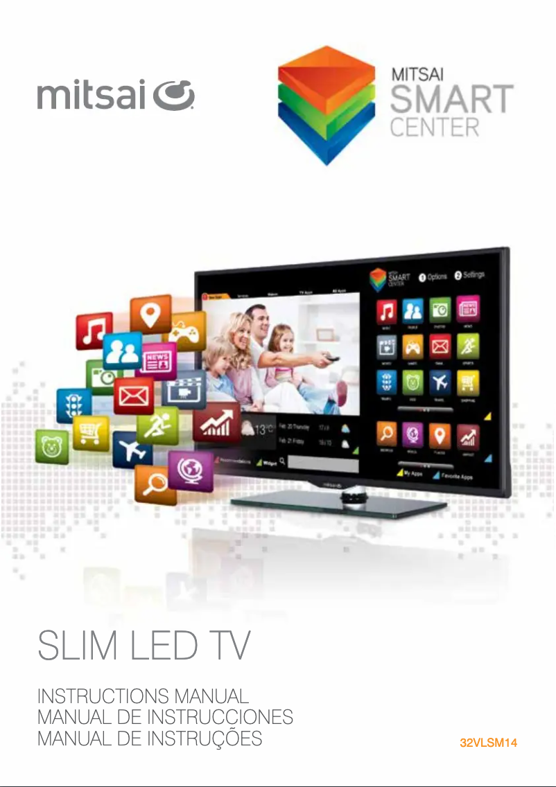 Page n°1 - Manuel utilisateur Mitsai 32VLSM14