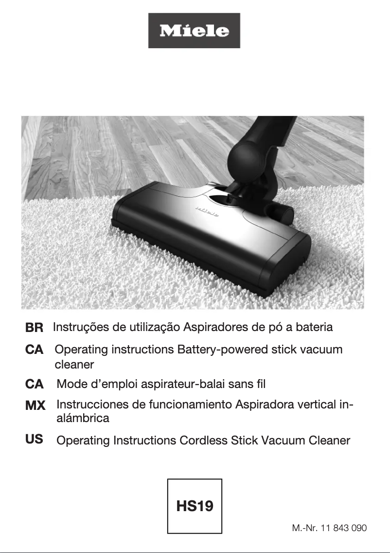 Página 1 del manual Guía de instalación Miele Triflex HX1 Facelift Flash