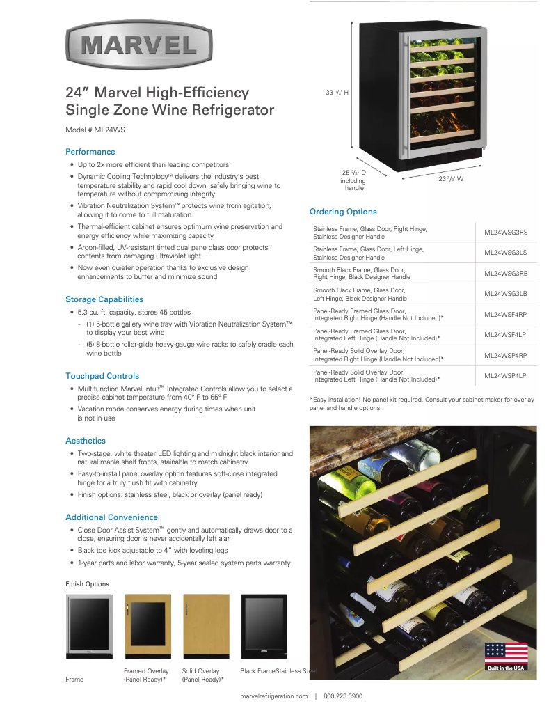 Image de la première page du manuel de l'appareil ML24WSG3RS