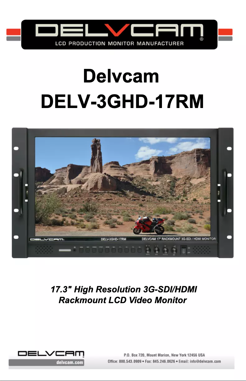 Image de la première page du manuel de l'appareil DELV-3GHD-17