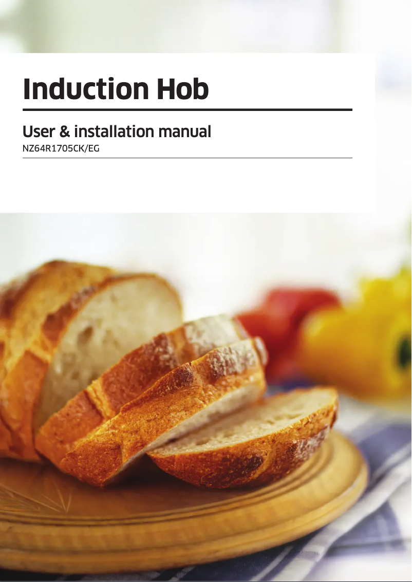 Image de la première page du manuel de l'appareil NZ64R1705CK
