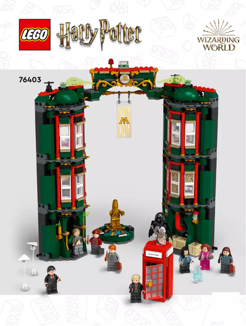 Page n°1 - Manuel utilisateur Lego Harry Potter 76403