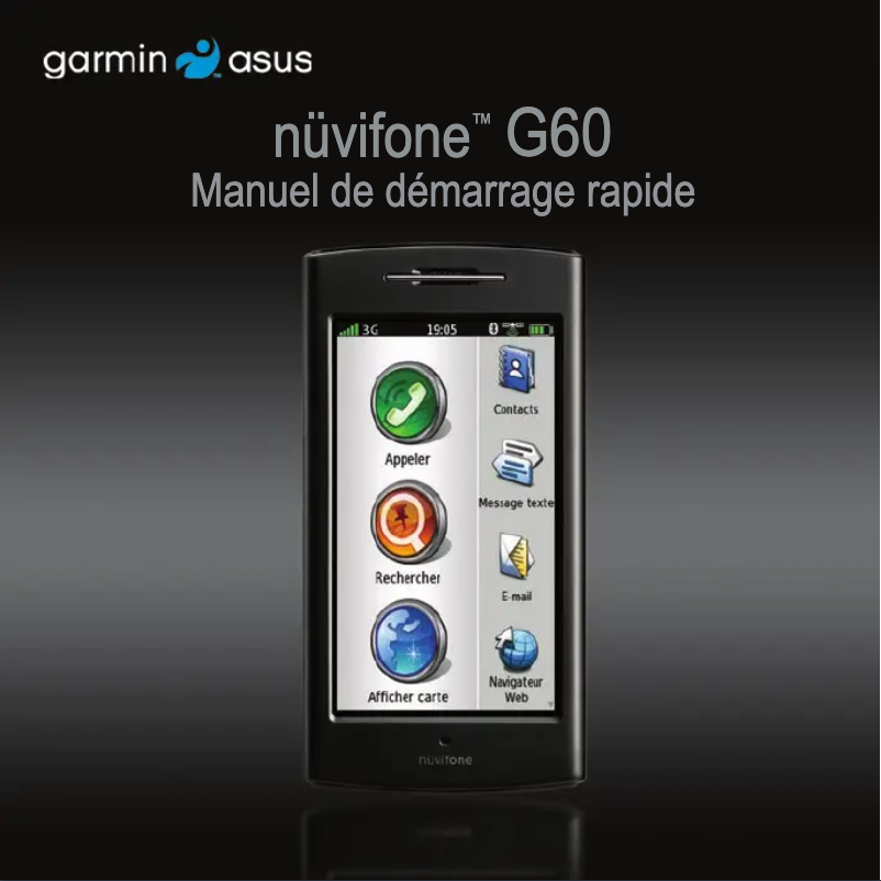 Page n°1 - Manuel utilisateur Asus Nuvifone G60