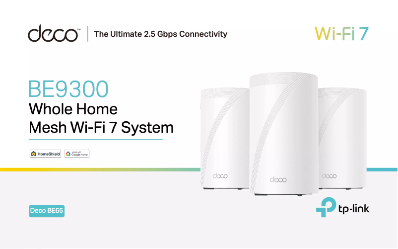 Page n°1 - Fiche technique TP-Link Deco BE65